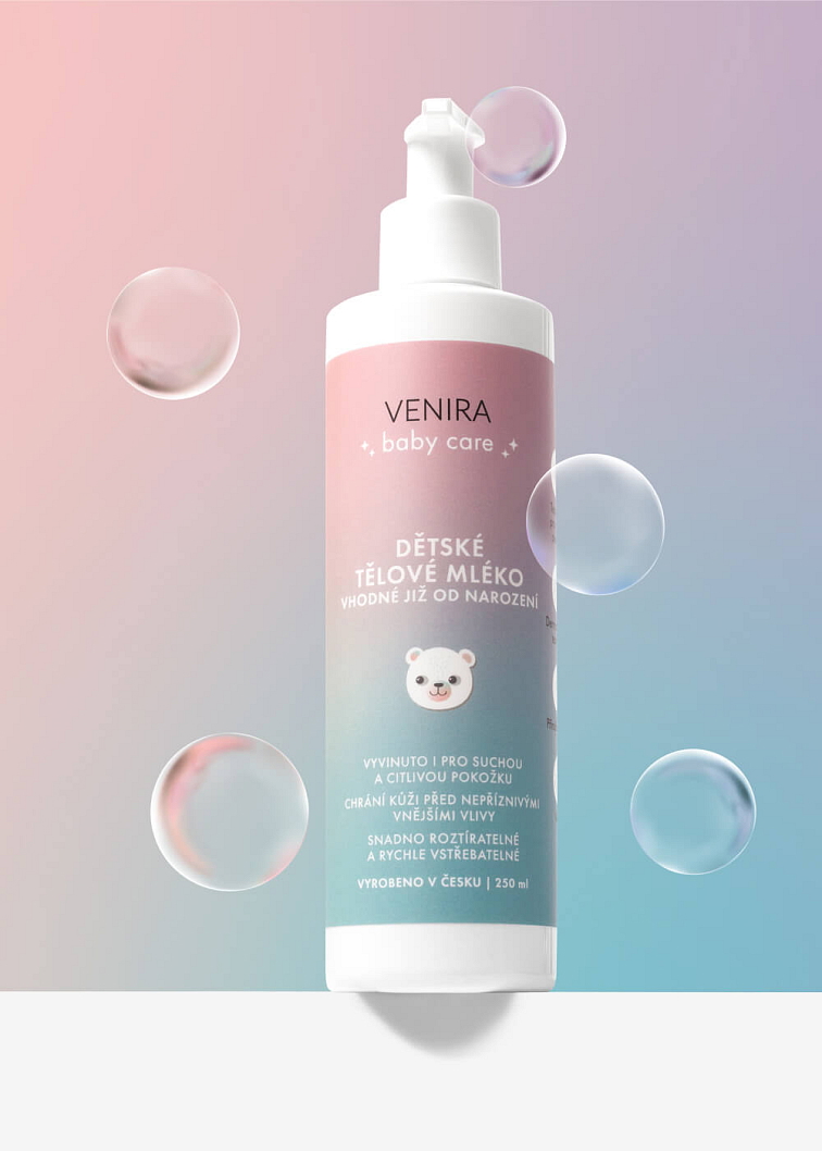 VENIRA telové mlieko pre deti