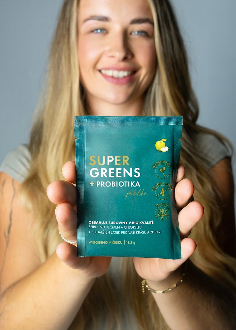 VENIRA super greens + probiotiká - vzorka