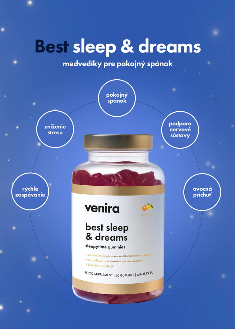 VENIRA best sleep & dreams - sleepytime gummies