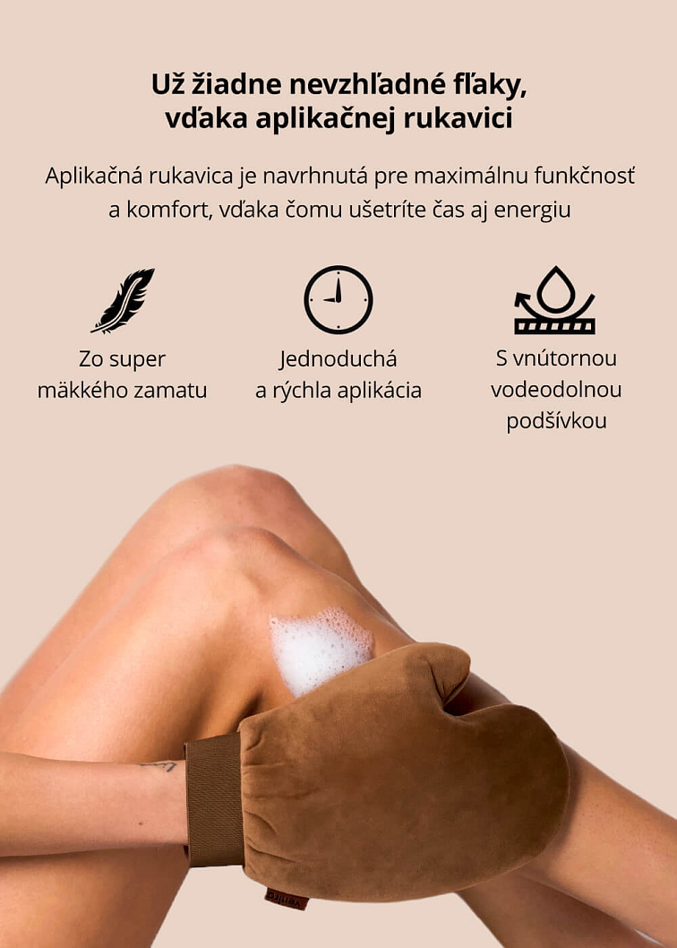 VENIRA aplikačná rukavica na samoopaľovacie prípravky