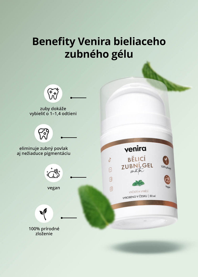 VENIRA bieliaci zubný gél