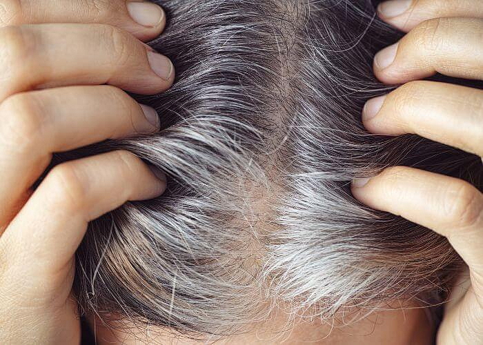 prírodný šampon na šediny