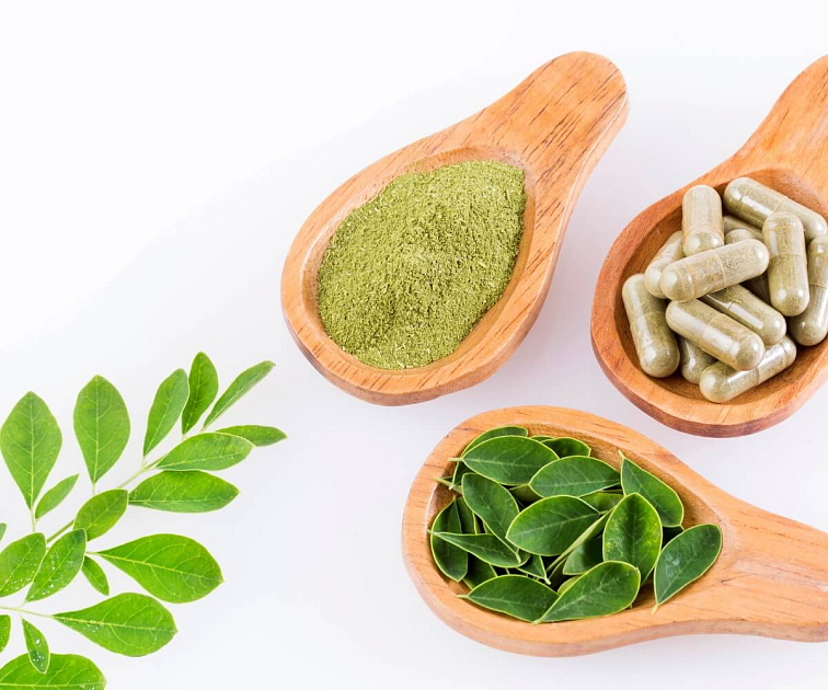 Moringa olejodárná doplňok stravy