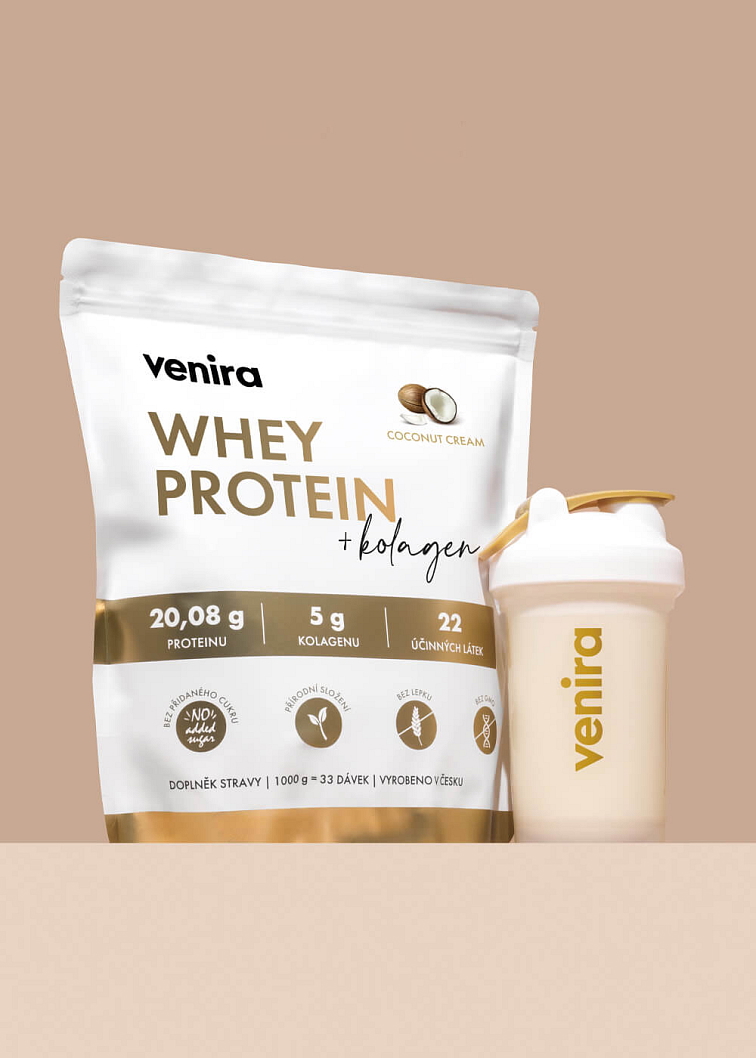 VENIRA beauty whey proteín s kolagénom
