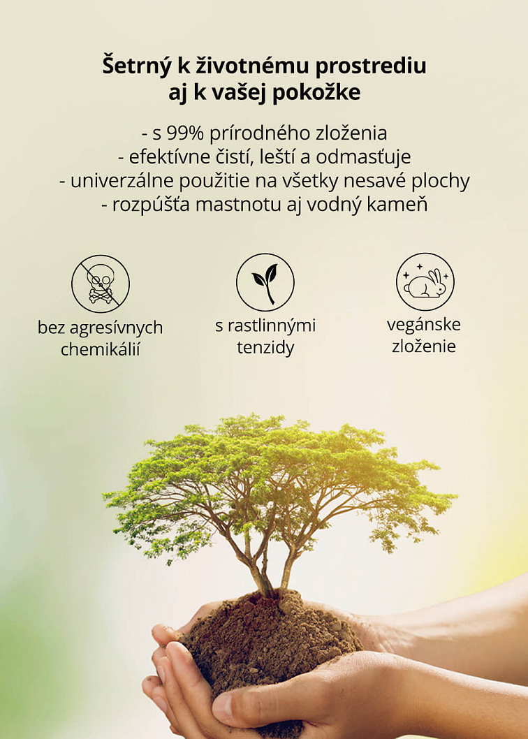 VENIRA ECO univerzálny čistič pre celú domácnosť