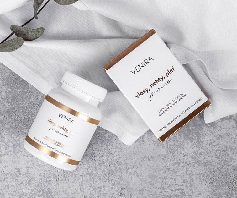 prémiové kapsule pre zdravé vlasy
