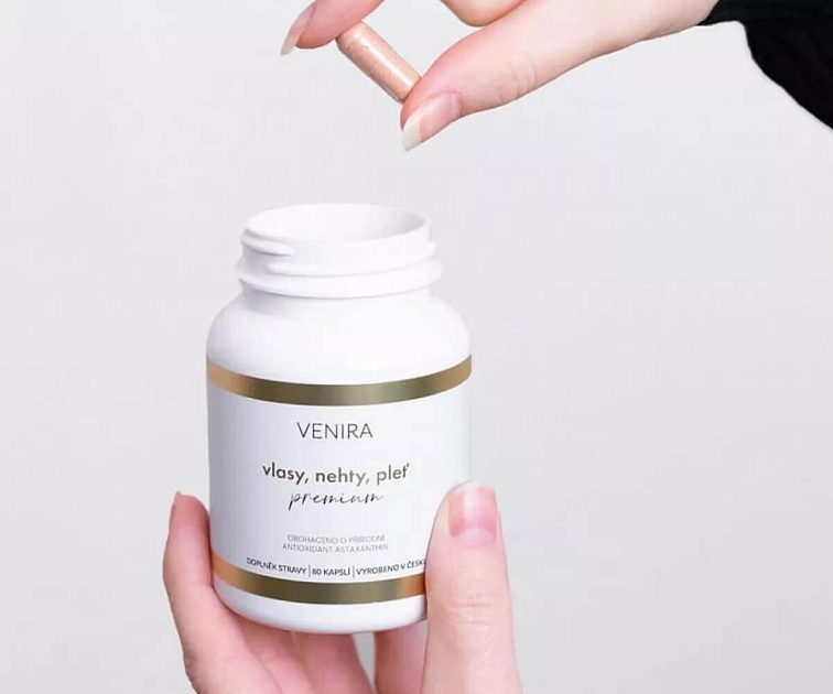 kapsule pre vlasy, nechty a pleť