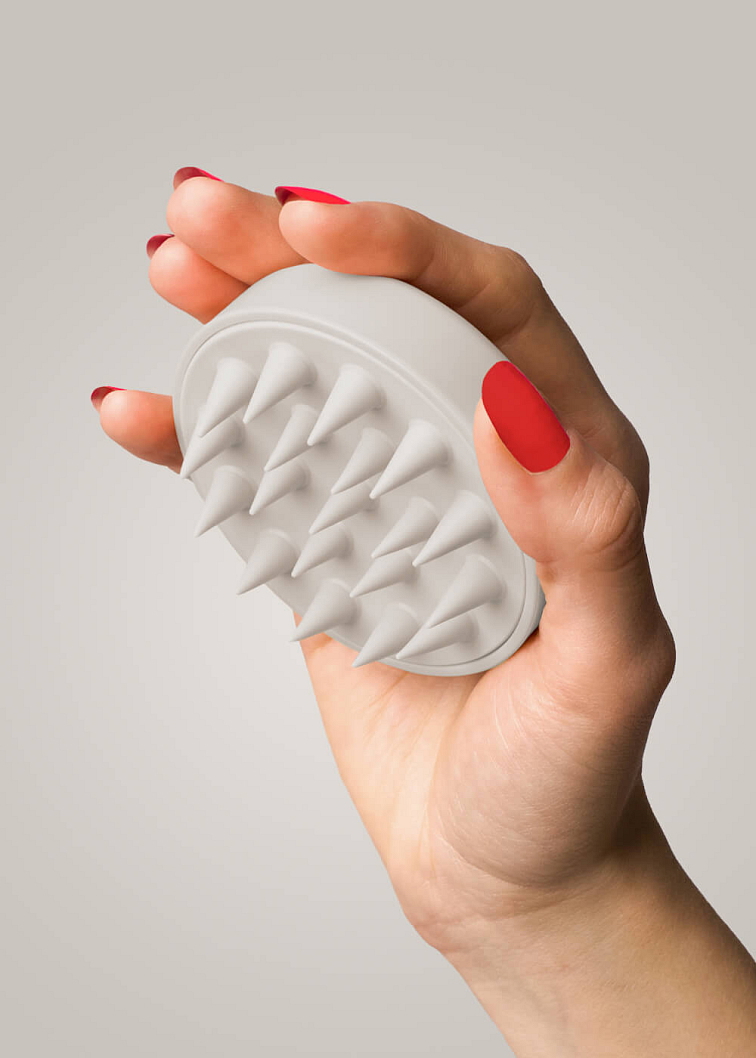 VENIRA stimulujúca masážna kefa pre vlasovú pokožku