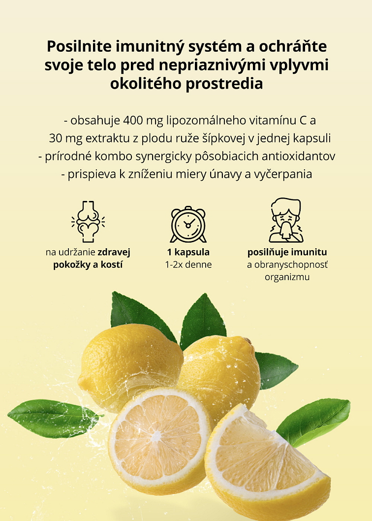 VENIRA lipozomálny vitamin C