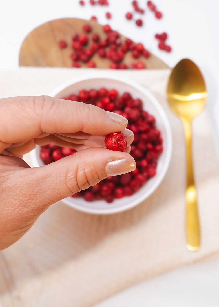 VENIRA lyofilizované červené ríbezle