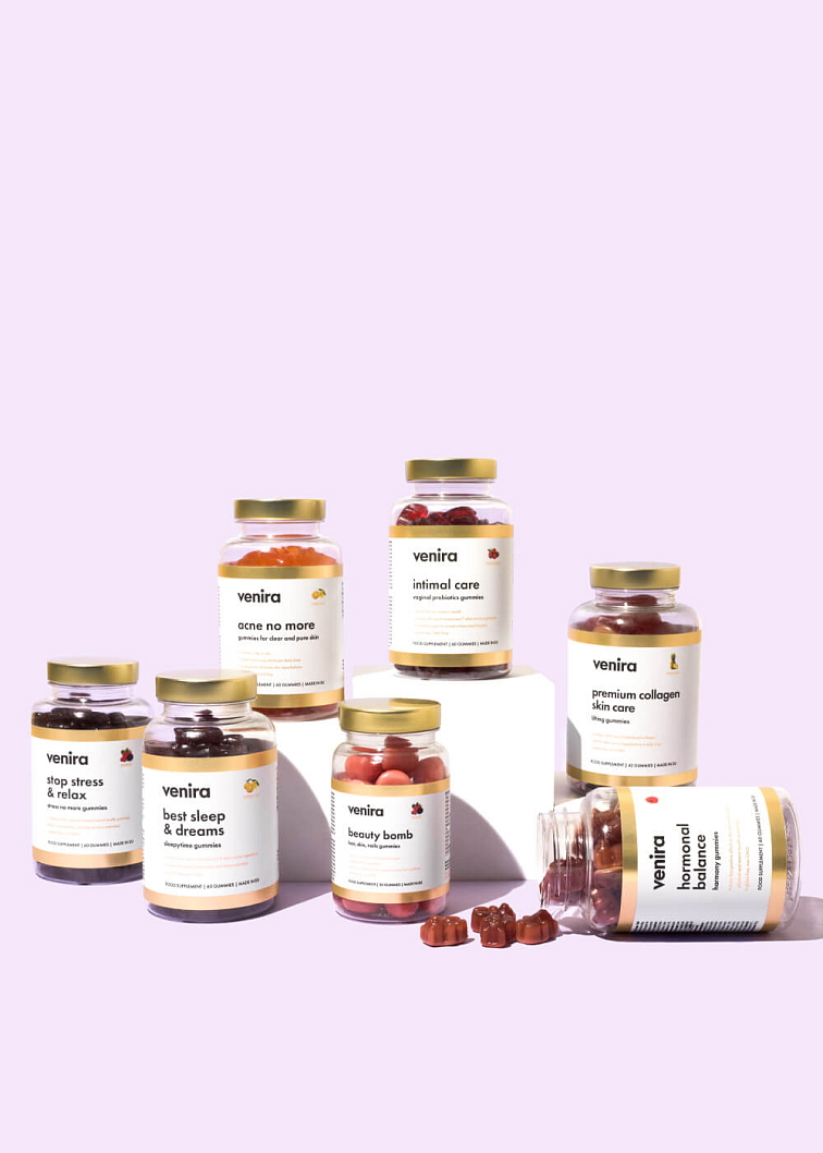 VENIRA premium collagen skin care - lifting gummies