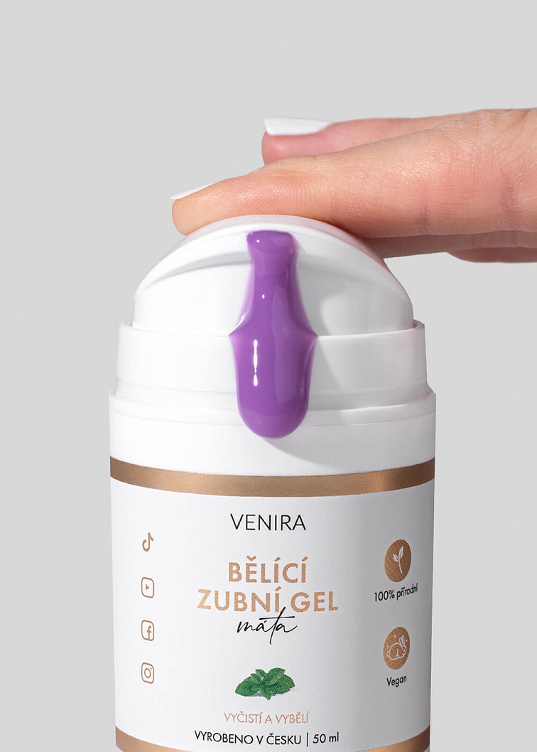 VENIRA darčeková sada bieliaca starostlivosť o zuby