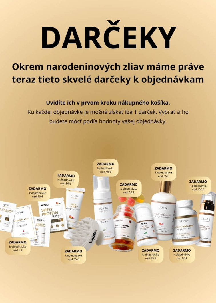 VENIRA super greens + probiotiká - vzorka