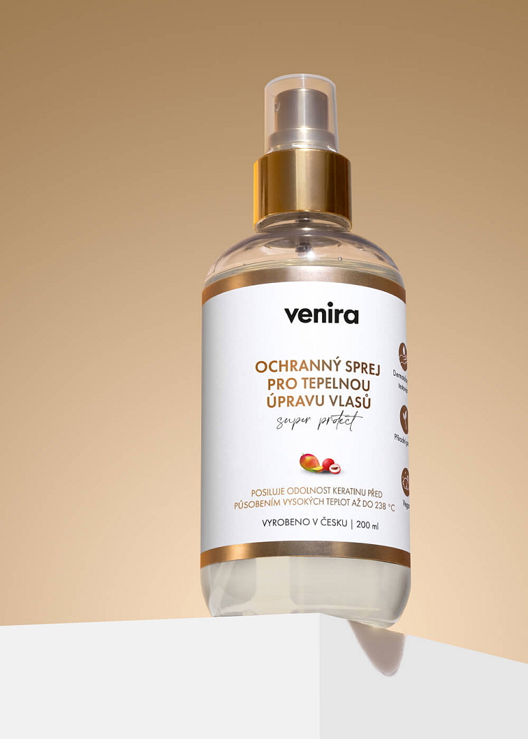 VENIRA ochranný sprej na tepelnú úpravu vlasov - SUPER PROTECT