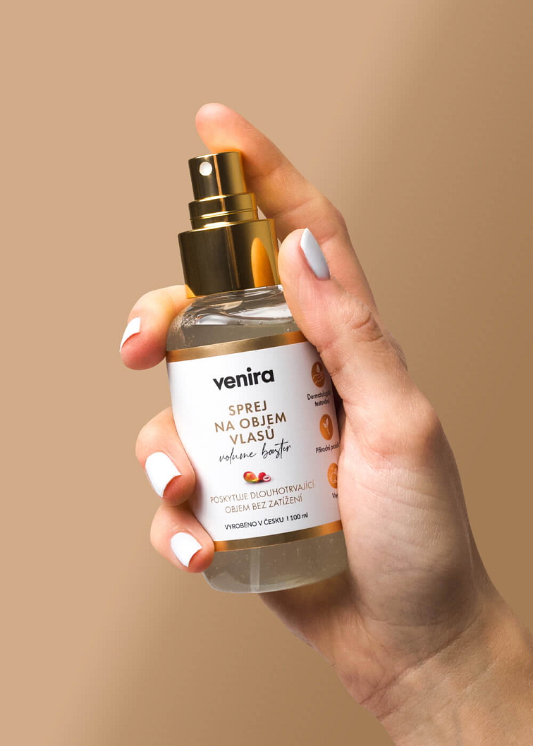 VENIRA sprej na objem vlasov - VOLUME BOOSTER