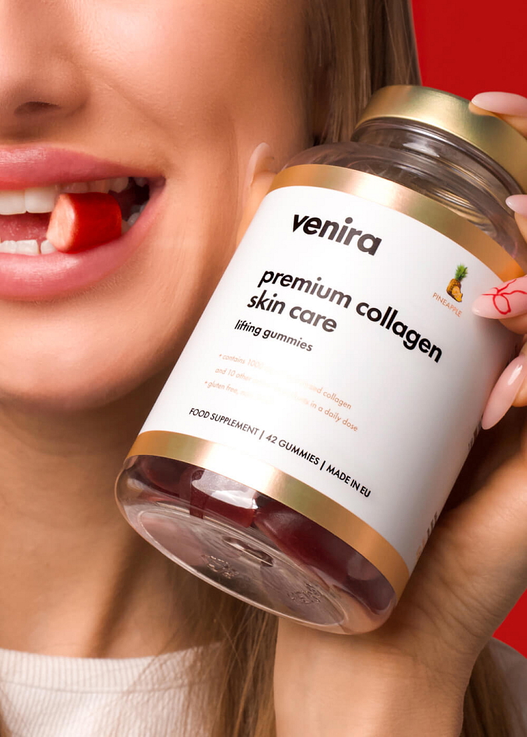 VENIRA premium collagen skin care - lifting gummies
