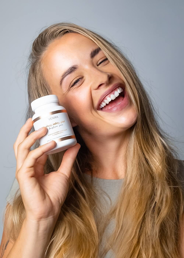VENIRA kapsule pre vlasy, nechty a pleť