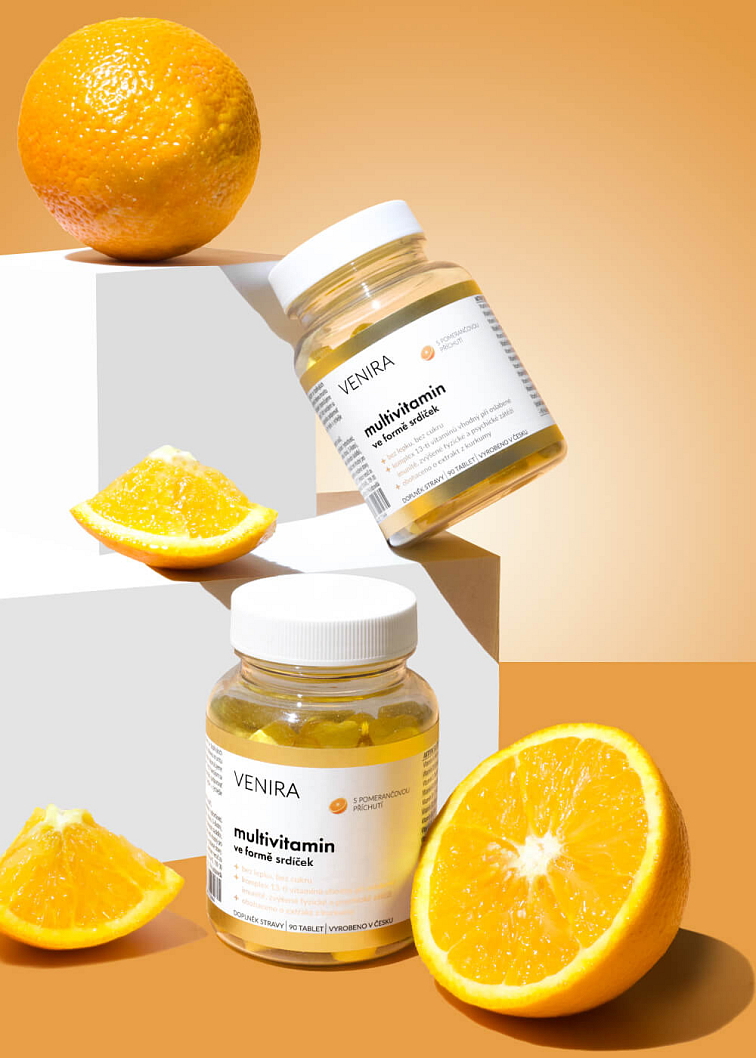 VENIRA multivitamin vo forme srdiečok