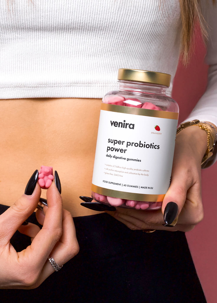 VENIRA super probiotics power - daily digestive gummies