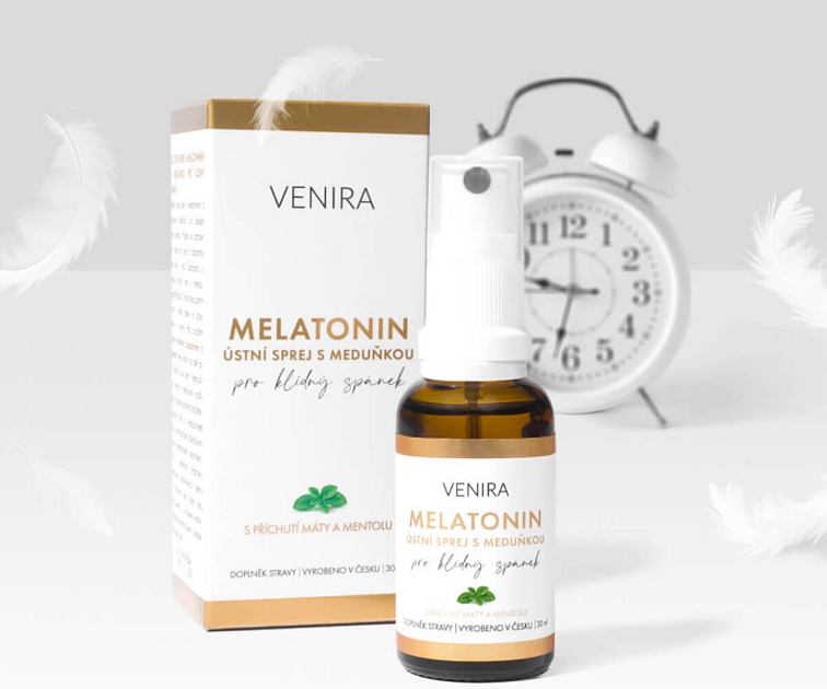 ústny sprej s melatoninom 