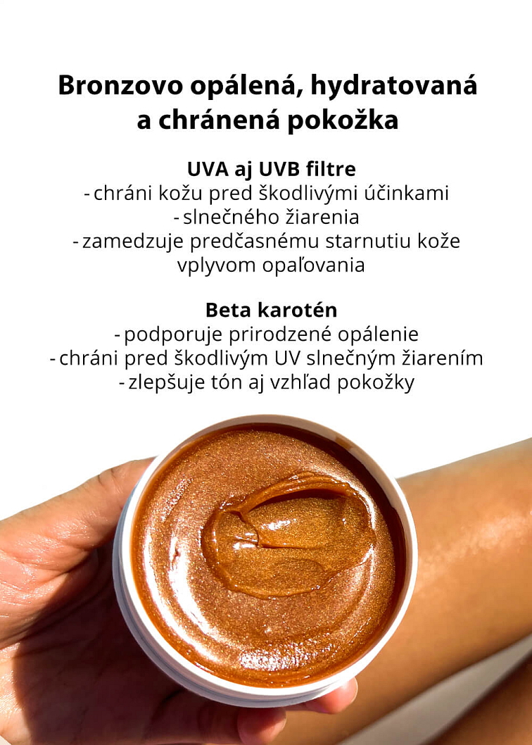 VENIRA opaľovacie maslo, bronze, SPF 25