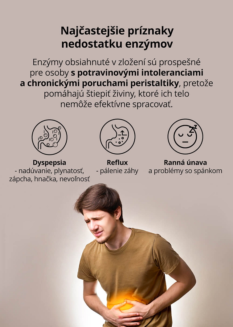 VENIRA tráviace enzýmy