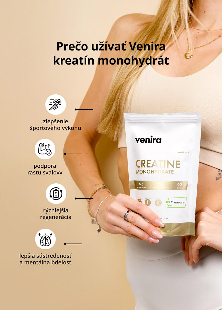 VENIRA kreatín monohydrát Creapure®