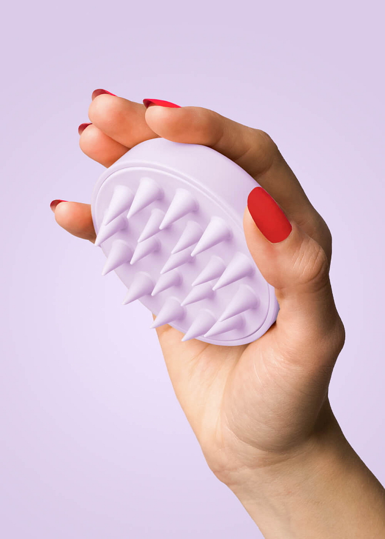 VENIRA stimulujúca masážna kefa pre vlasovú pokožku