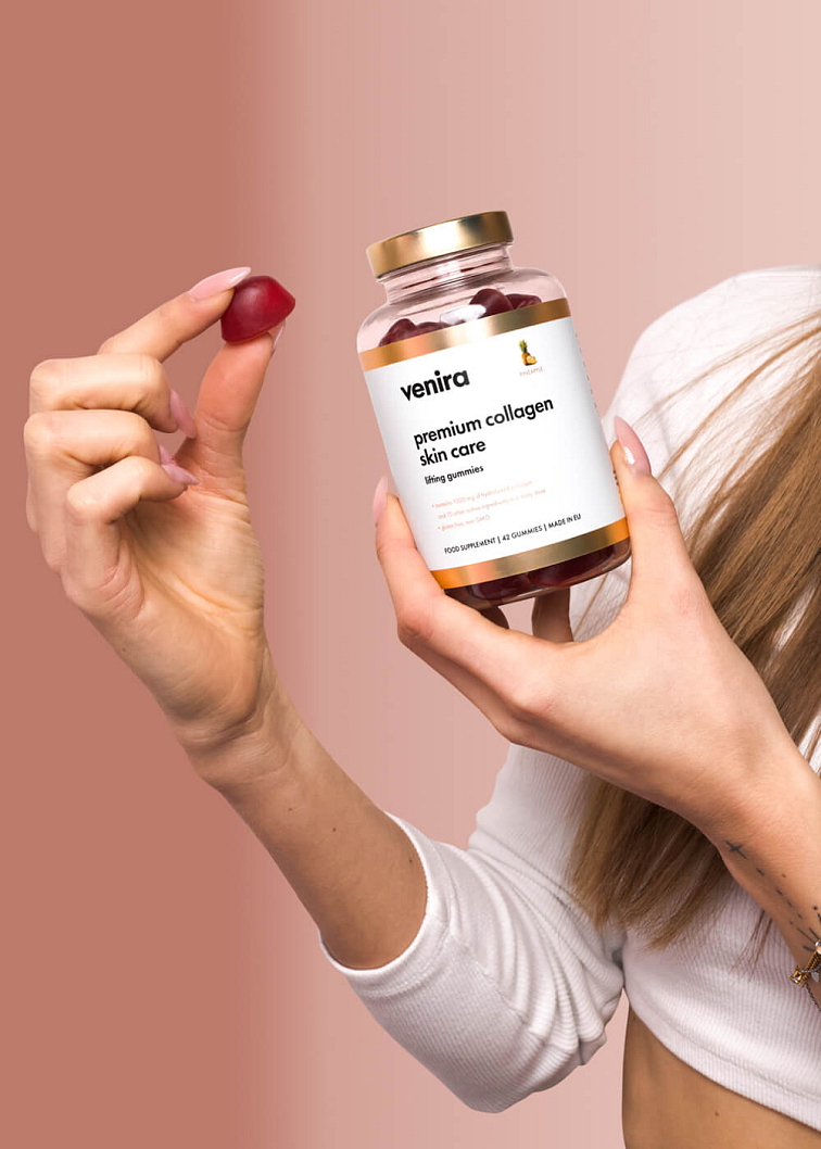 VENIRA premium collagen skin care - lifting gummies