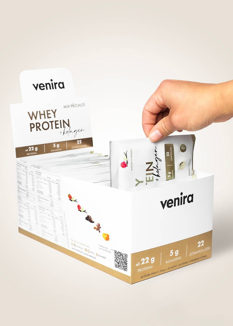 VENIRA beauty whey proteín s kolagénom