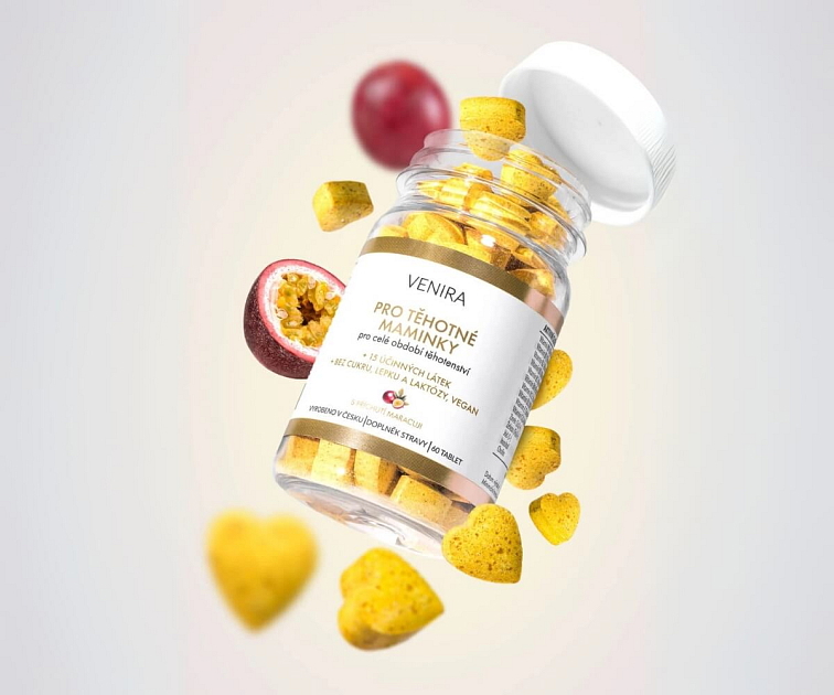 Vitamíny pre tehotné a dojčiace ženy