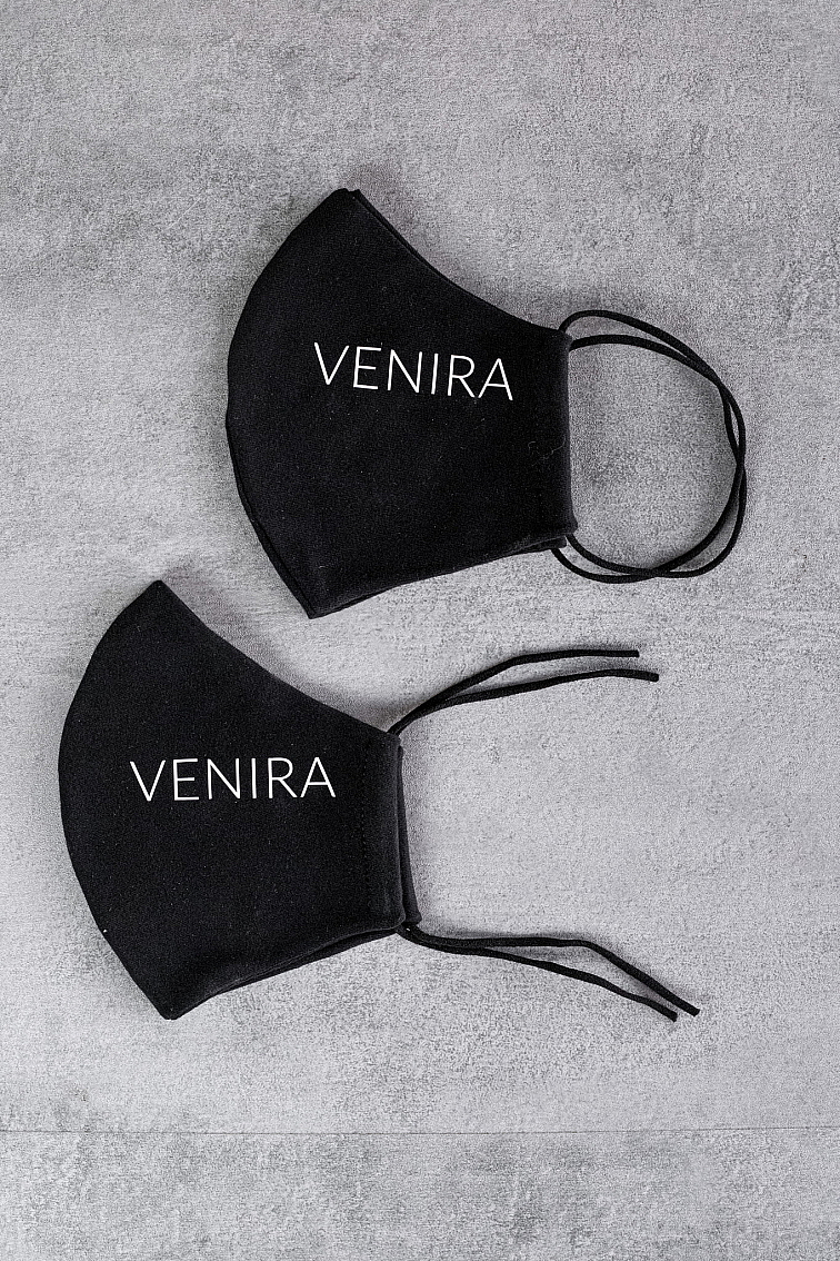 VENIRA bavlnená dvojvrstvová rúška