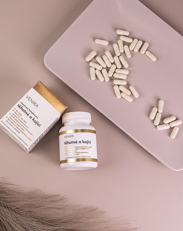 VENIRA vitamínový komplex pre tehotné a dojčiace ženy