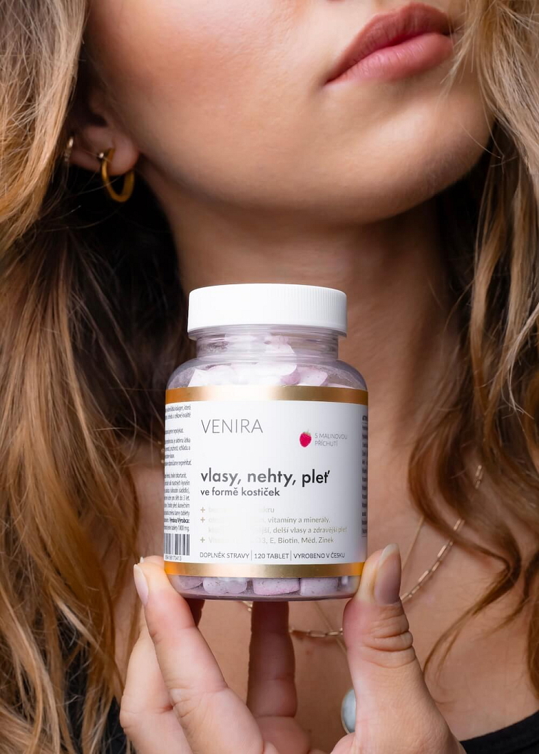 VENIRA srdiečka pre vlasy, nechty a pleť