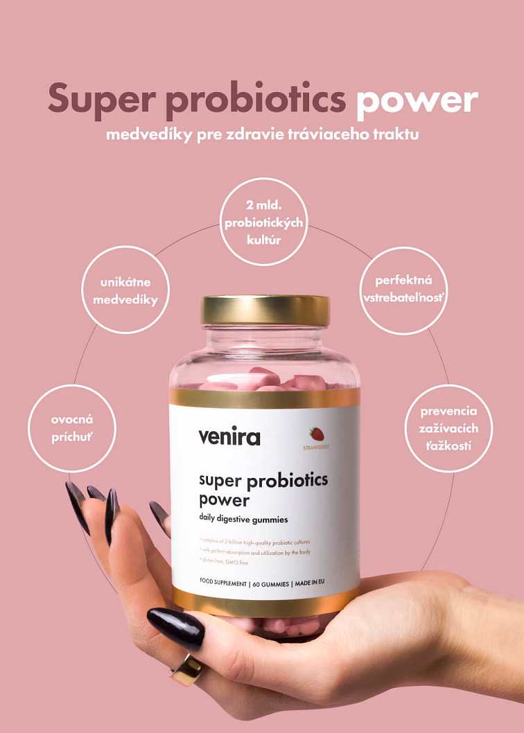 VENIRA super probiotics power - daily digestive gummies