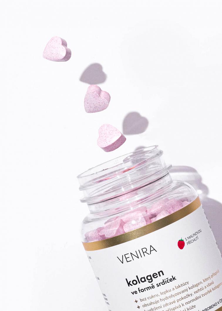 VENIRA kolagén vo forme srdiečok