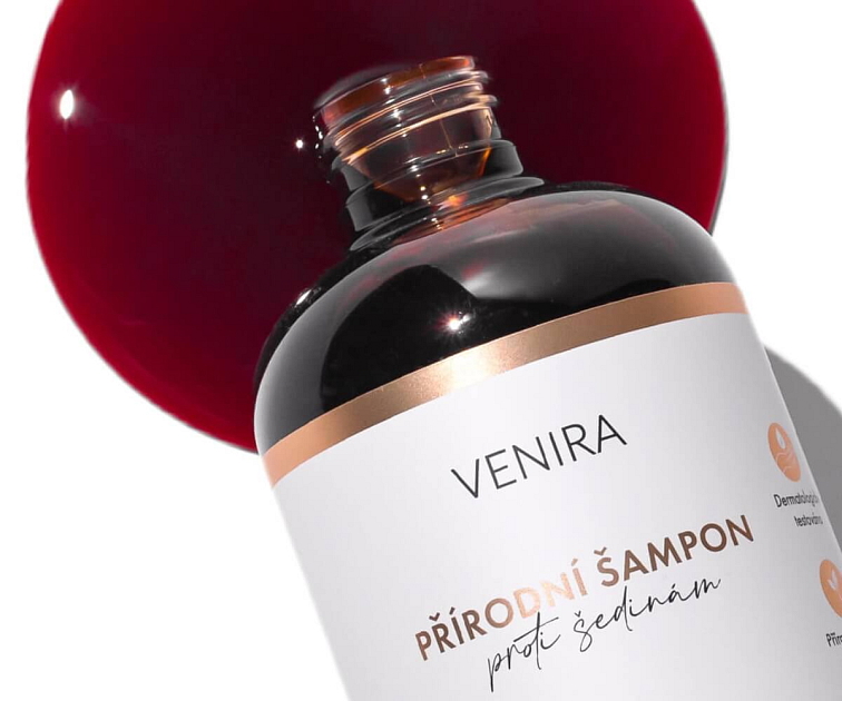 šampon pre šedivé vlasy