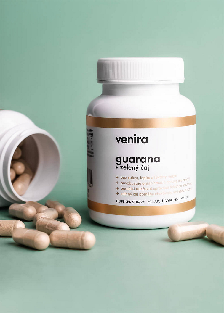 VENIRA guarana + zelený čaj
