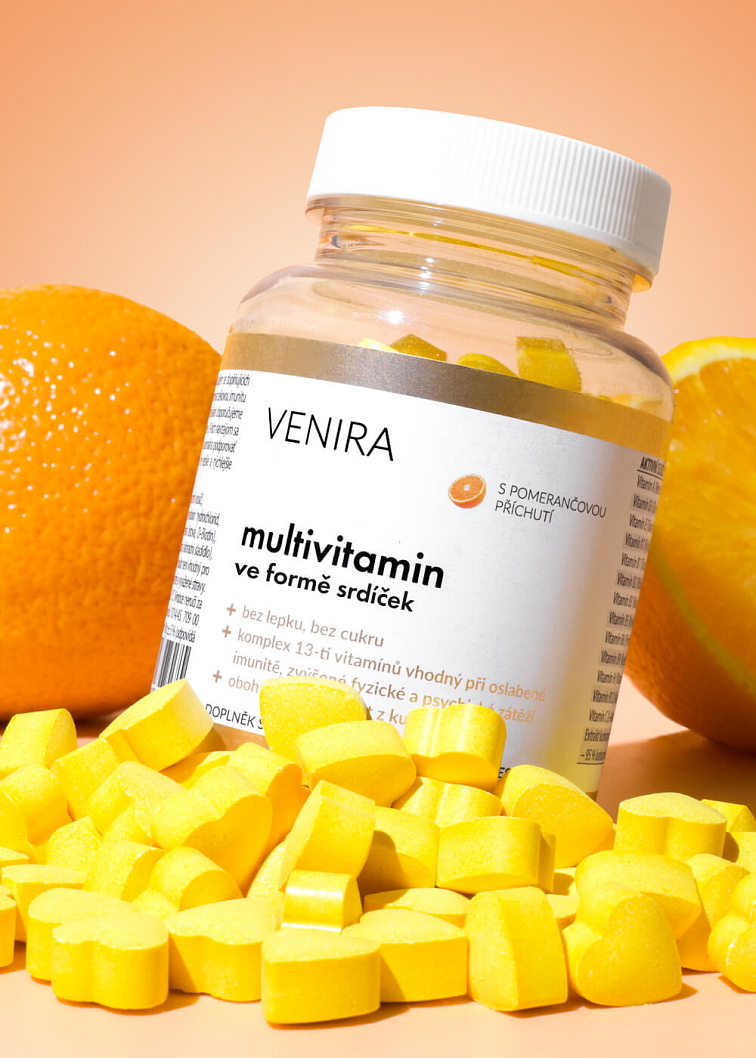 VENIRA multivitamin vo forme srdiečok