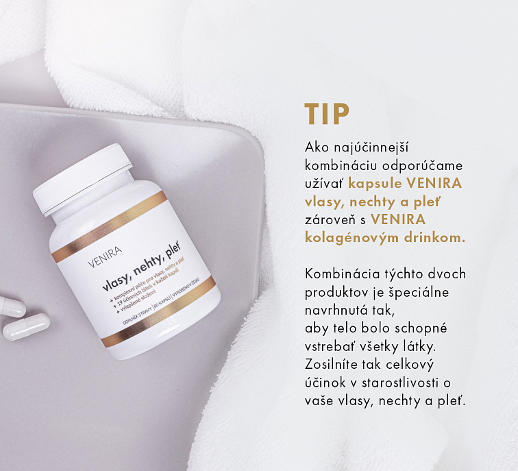VENIRA PREMIUM kolagénový drink pre vlasy, nechty a pleť - vzorka