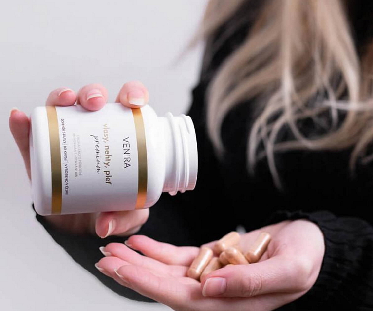 kapsule pre vlasy, nechty a pleť