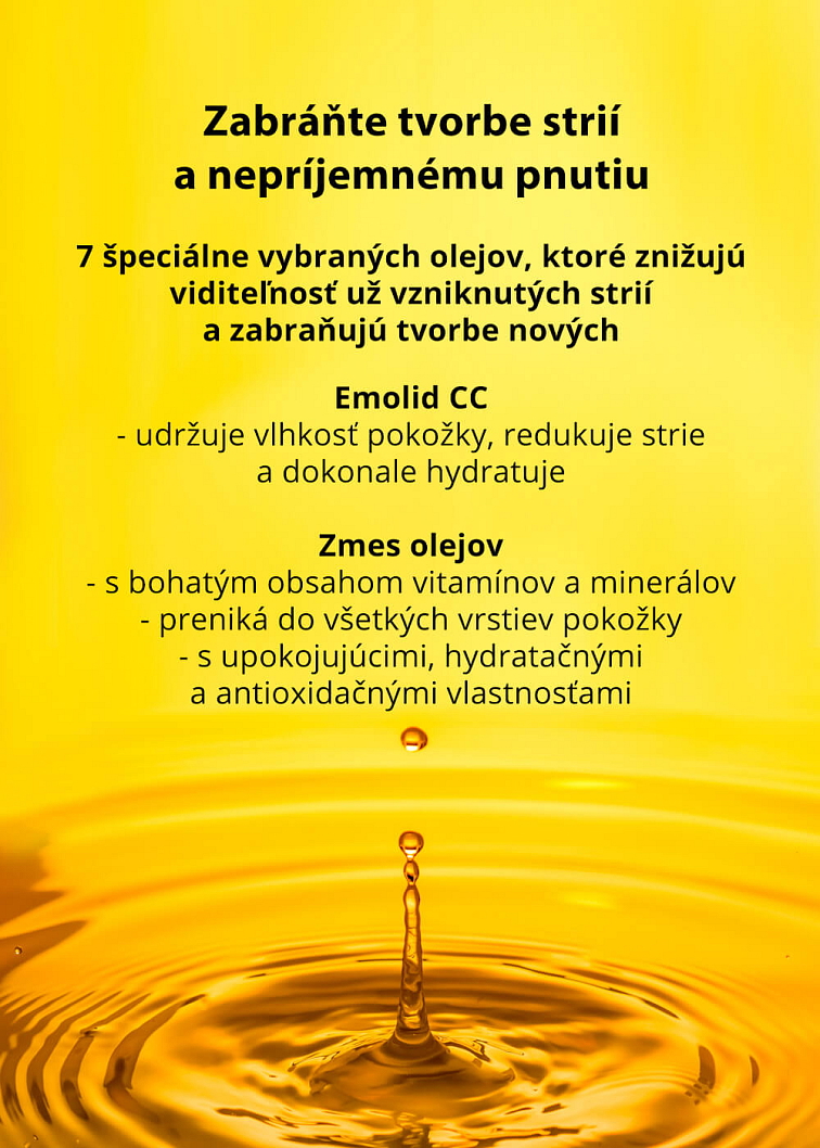 VENIRA olej pre tehotné a dojčiace mamičky proti striám