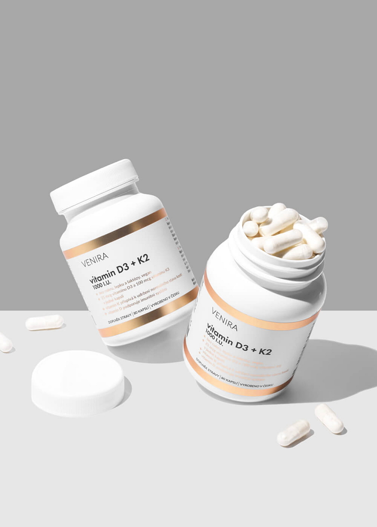 VENIRA vitamín D3 + K2