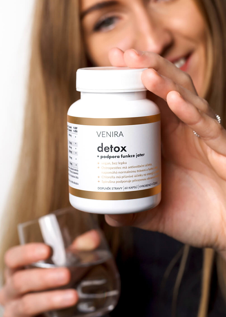VENIRA detox + podpora funkcie pečene
