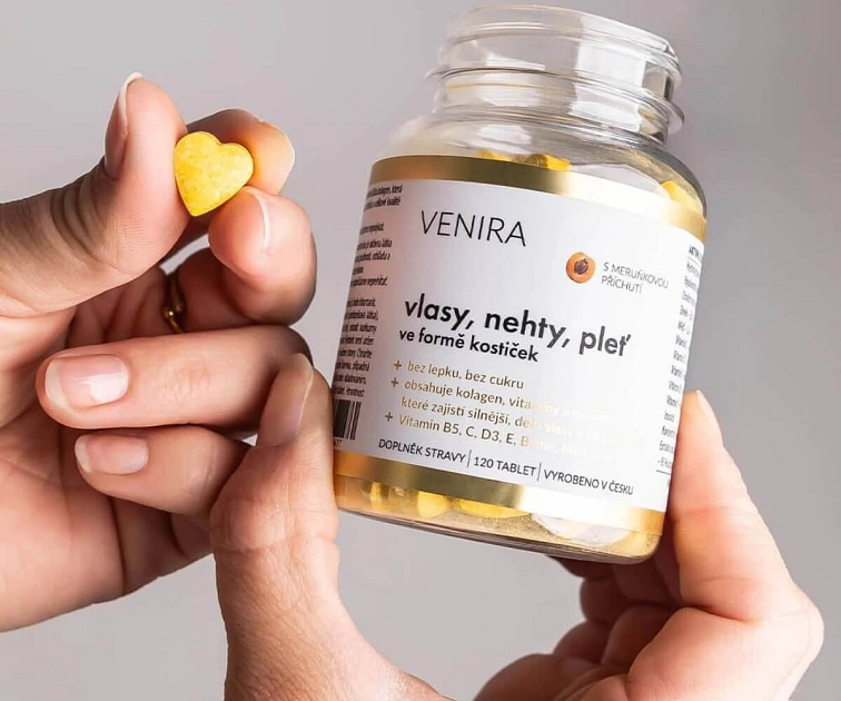 Srdiečka pre vlasy, nehty, pleť