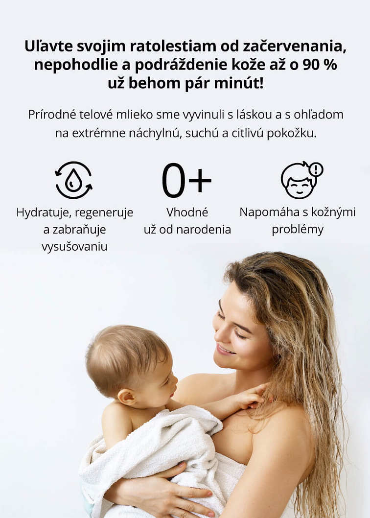 VENIRA telové mlieko pre deti