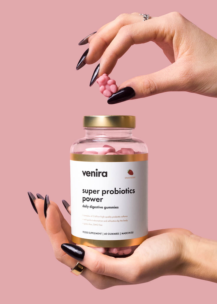 VENIRA super probiotics power - daily digestive gummies