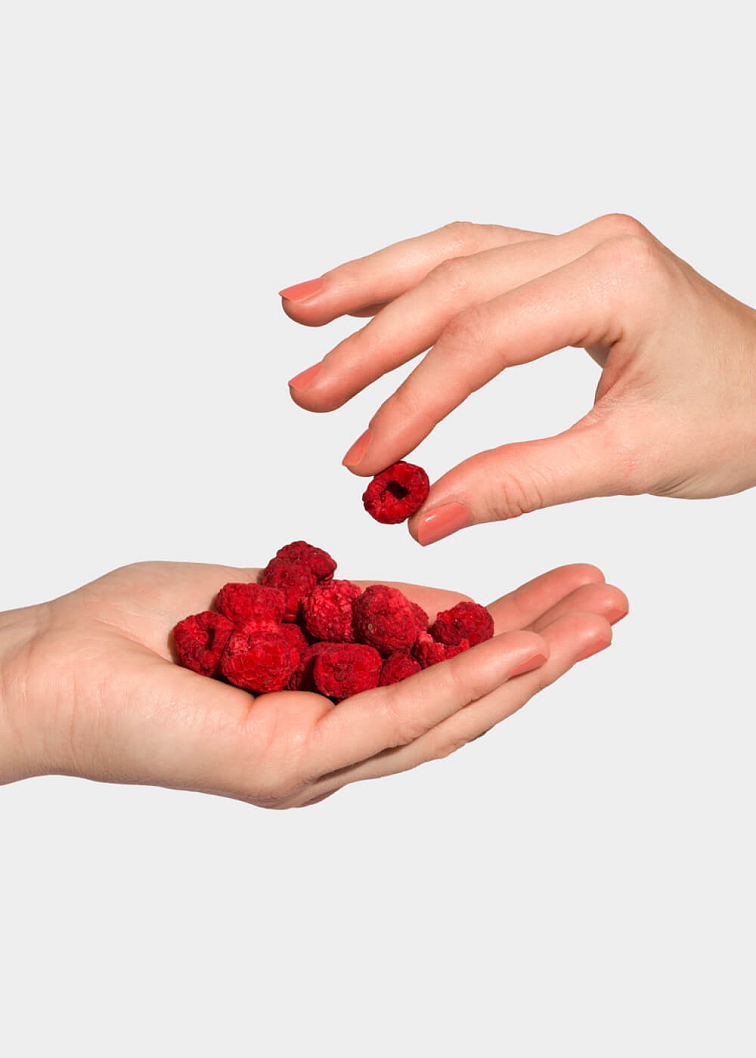 VENIRA lyofilizované maliny