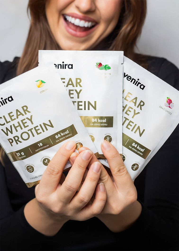 VENIRA clear whey proteín / proteínová limonáda - vzorka