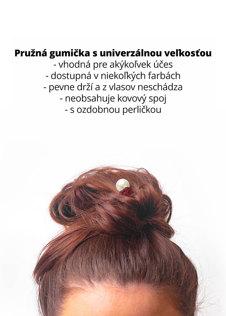 VENIRA gumička do vlasov
